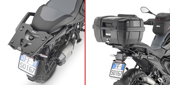 GIVI SRA5143 STELAŻ KUFRA CENTRALNEGO Z PŁYTA MONOKEY - BMW R 1300 GS (24 > 25)