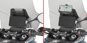 GIVI FB9701 POPRZECZKA DO MONTAŻU GPS/ SMARTPHONE- QJ MOTOR SRT 600 SX