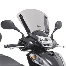 GIVI D1143S SZYBA DYMIONA  27 x 42 cm (H x W) HONDA SH 300i (15 > 19)