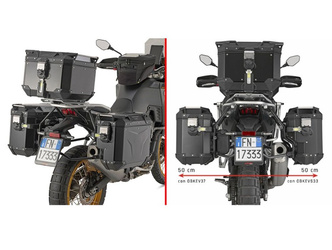 KAPPA STELAŻ KUFRÓW BOCZNYCH MONOKEY CAM SIDE KOVE 800 X PRO '24-'25 - POD KUFRY KVG K'VOYAGER ALU - PRAWY KVGS33 WCIĘTY