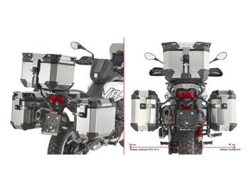 KAPPA KLO8209CAM STELAŻ KUFRÓW BOCZNYCH MONOKEY CAM SIDE MOTO GUZZI V85 TT '24-, POD KUFRY KFR K'FORCE ALU