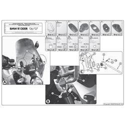 GIVI A147A MOCOWANIE SZYBY 147A BMW R 1200 R (06 > 10)
