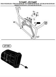 GIVI TL1144KIT KIT MONTAŻOWY S250 DO PLR1144 - HONDA CRF1000L AFRICA TWIN (16 - 17)