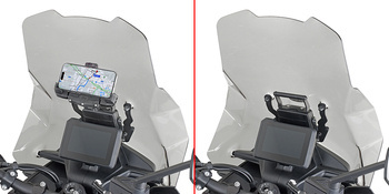 GIVI FB7717 RAMKA / WSPORNIK GPS SMARTPHONE - KTM 890 SMT (23)