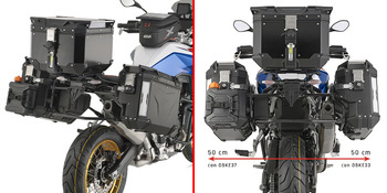 GIVI PLOS5145CAM STELAŻ KUFRÓW BOCZNYCH OUTBACK - BMW  F 900 GS