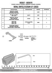 GIVI 9055KIT KIT MONTAŻOWY DO PL9055 BEZ STELAŻA CENTRALNEGO SR9055