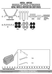 GIVI A9053A MOCOWANIE SZYBY 9053A ROYAL ENFIELD Meteor 350 (21 > 23)
