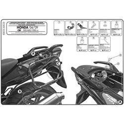 GIVI PLXR174 STELAŻ KUFRÓW BOCZNYCH V35 / K33 - HONDA CBF 500 / 600 / 1000 (04 - 12)