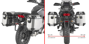 GIVI PLO8208CAM STELAŻ KUFRÓW BOCZNYCH ONE-FIT CAM -MOTO GUZZI STELVIO