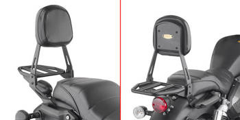 GIVI OPARCIE PASAŻERA Z BAGAŻNIKIEM - KEEWAY K-LIGHT 125 (20 > 22)