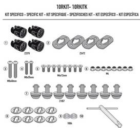 KAPPA 10RKITK ZESTAW RAPID RELEASE DO STELAŻY BOCZNYCH - KTM/APRILIA