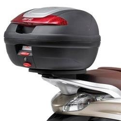 GIVI E349 STELAŻ KUFRA CENTRALNEGO MONOLOCK (BEZ PŁYTY) - PIAGGIO BEVERLY / BEVERLY 350 SPORT TOURING