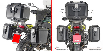 GIVI PL8717 STELAŻ KUFRÓW BOCZNYCH MONOKEY - BENELLI TRK702 (23) / TRK702 X (23)