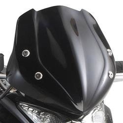 GIVI 247N SZYBA CZARNA 29 x 28,5 cm (H x W)  BN302 (15 > 18), GSR 600 (08 > 11), Duke 125-200-390 (11 > 16)