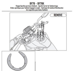 KAPPA BF78K MOCOWANIE TANKLOCK KTM