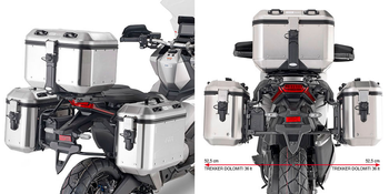 GIVI PLO1188MK STELAŻ KUFRÓW BOCZNYCH ONE-FIT MONOKEY - HONDA X-ADV 750 (21 > 22)