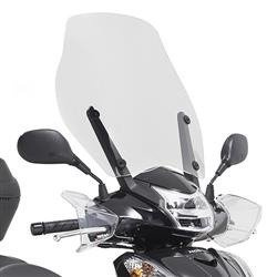 GIVI D1143ST SZYBA PRZEZROCZYSTA 51,5 x 49 cm (H x W) HONDA SH 300i (15 > 20)