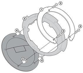 GIVI BF18 MOCOWANIE TANKLOCK SUZUKI V-STROM