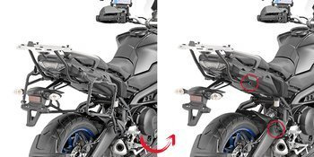 GIVI PLR2139 STELAŻ KUFRÓW BOCZNYCH MONOKEY YAMAHA TRACER 900 / TRACER 900 GT (18 > 20)