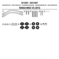KAPPA D2123KITK MOCOWANIE SZYBY 2123DT YAMAHA N-Max 125 (15 > 20)
