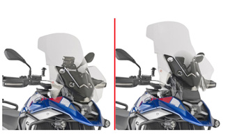 KAPPA KD5144ST SZYBA BMW R 1300 GS (24 > 25) (65 X 54 CM) PRZEZROCZYSTA ( DO MODELI BEZ RADARU)