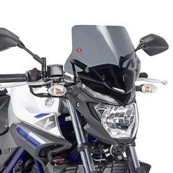 GIVI A2127 SZYBA DYMIONA 28 x 38 cm (H x W) YAMAHA MT-03 321 (16 > 19)