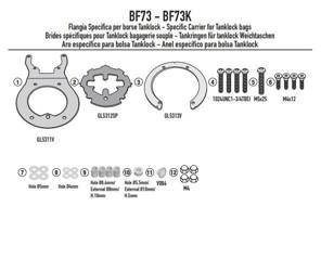 KAPPA BF73K MOCOWANIE TANKLOCK - HARLEY DAVIDSON Sportster S 1250 (21 > 23)