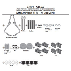 KAPPA MOCOWANIE SZYBY 7067AK – SYM Symphony ST 50-125-200 (21 > 23)