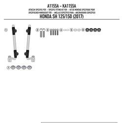KAPPA A1155AK MOCOWANIE SZYBY HONDA SH 125i-150i (17 > 19)