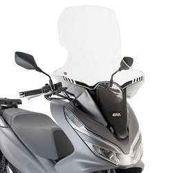 GIVI 1163DT SZYBA PRZEZROCZYSTA 85 x 63 cm (H x W) HONDA PCX 125 (18 > 20)