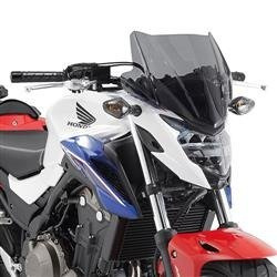 KAPPA SZYBA HONDA CB 500F (16-18) 31,2 x 40,8cm PRZYCIEMNIANA Z MOCOWANIAMI