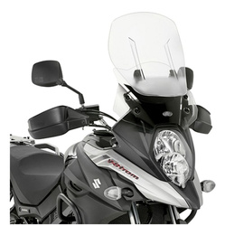 KAPPA SZYBA REGULOWANA SUZUKI DL 650 V-STROM '17-'24 (WYS. 50 X SZER. 43 CM) (PRZEZROCZYSTA)