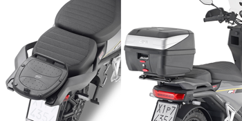 GIVI SR8830 STELAŻ KUFRA CENTRALNEGO (BEZ PŁYTY) - SUPER SOCO CPX (21 > 22)
