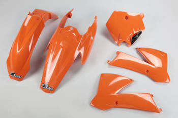 UFO KOMPLET PLASTIKÓW KTM SX 85 '04-'05 KOLOR OEM