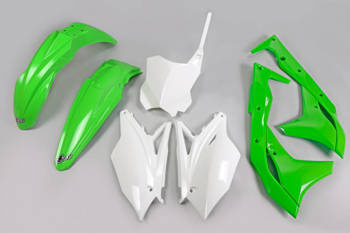 UFO KOMPLET PLASTIKÓW KAWASAKI KXF 250 18-20 OEM 19