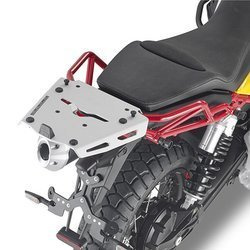 GIVI SRA8203 STELAŻ KUFRA CENTRALNEGO Z ALUMINIOWĄ PŁYTĄ MONOKEY - MOTO GUZZI V85 TT (19 > 23)