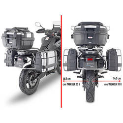 KAPPA KL9225 STELAŻ KUFRÓW BOCZNYCH MONOKEY - CFMOTO 800 MT (22)