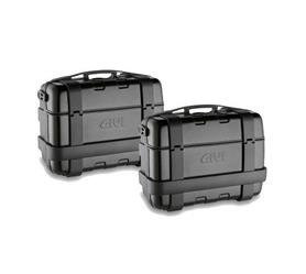 GIVI TRK33BPACK2 KUFRY BOCZNE TRK33 MONOKEY TREKKER BLACK LINE (PARA/2X33L)