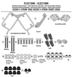 GIVI PLO3118MK STELAŻ KUFRÓW BOCZNYCH MONOKEY - SUZUKI V-Strom 1050 / XT / DE