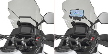KAPPA KFB1201 RAMKA / WSPORNIK GPS SMARTPHONE - HONDA XL 750 Transalp (23)