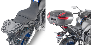 GIVI 2156FZ STELAŻ KUFRA CENTRALNEGO (BEZ PŁYTY) - YAMAHA MT-09 / MT-09 SP (21 > 23)