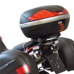 GIVI SR79 STELAŻ KUFRA CENTRALNEGO Z PŁYTĄ MONOKEY - APRILIA PEGASO 650 STRADA / TRAIL (05 > 11)
