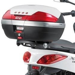 GIVI SR370 STELAŻ KUFRA CENTRALNEGO Z PŁYTA MONOKEY - YAMAHA X-MAX 125-250 (10 > 13)