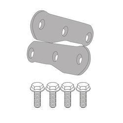 GIVI KIT MONTAŻOWY DO PLX4114 BEZ STELAŻA SR4114 - KAWASAKI VERSYS 650