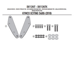 KAPPA MOCOWANIE SZYBY KD6104ST - KYMCO Xciting S400i (18 > 22)