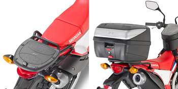 KAPPA KR1191 STELAŻ KUFRA CENTRALNEGO MONOLOCK (BEZ PŁYTY) - HONDA CRF 300 L (21 >22)