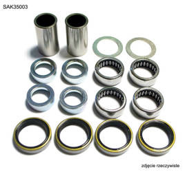 BEARING WORX ZESTAW NAPRAWCZY WAHACZA KTM EXC 450 04-09, EXC525 04-07, HUSABERG 390/450 09-11 (28-1125)=SAK60003=SAK40004