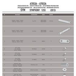 KAPPA A7053AK MOCOWANIE SZYBY 7053AK SYM SYMPHONY S 50-125-151 (09 > 18)