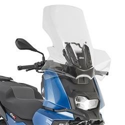 GIVI 5130DT SZYBA PRZEZROCZYSTA 68 x 64,5 cm (H x W) / POTRZEBNY KIT D5130KIT BMW C 400 X (19 > 20)