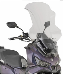 KAPPA SZYBA SYM ADX 125 ADX 125 (24 > 25), 78 X 56 CM PRZEZROCZYSTA (34 CM WYŻSZA OD ORYGINALNEJ)